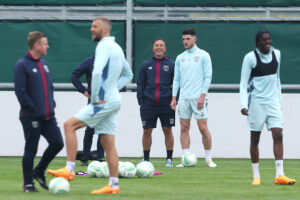 West Ham United FC Training Session And Press Conference - UEFA Europa Conference League Final 2022/23
