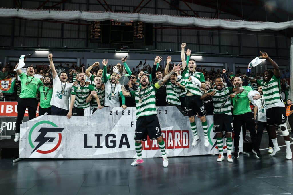 Sporting Lisbona trionfo nel Futsal