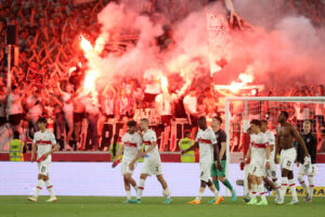 VfB Stuttgart v Hamburger SV - Bundesliga Playoffs First Leg