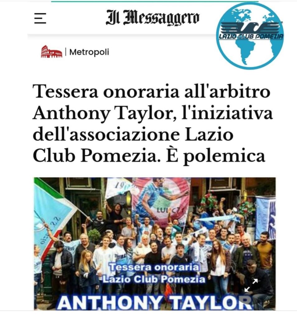TIFOSI LAZIO TAYLOR