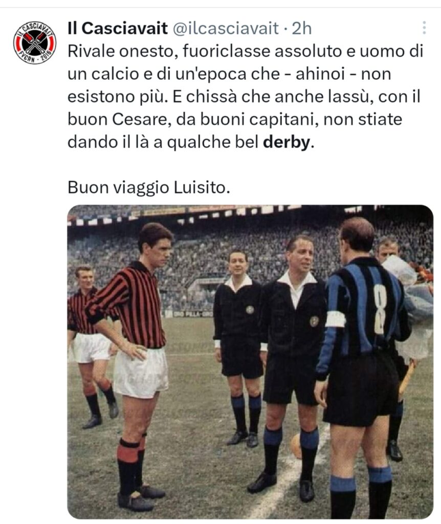 STORIA DERBY MILANO