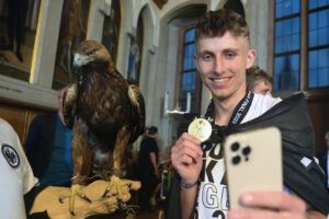 Eintracht Frankfurt Celebrates Winning The UEFA Europa League Final 2021/22