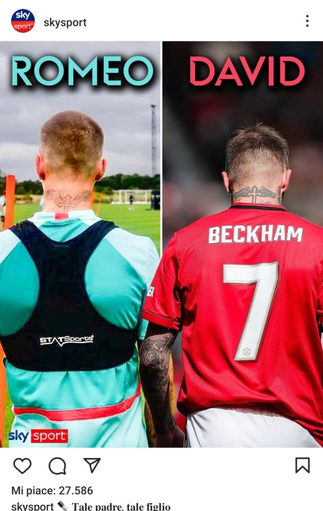BECKHAM TATTOO