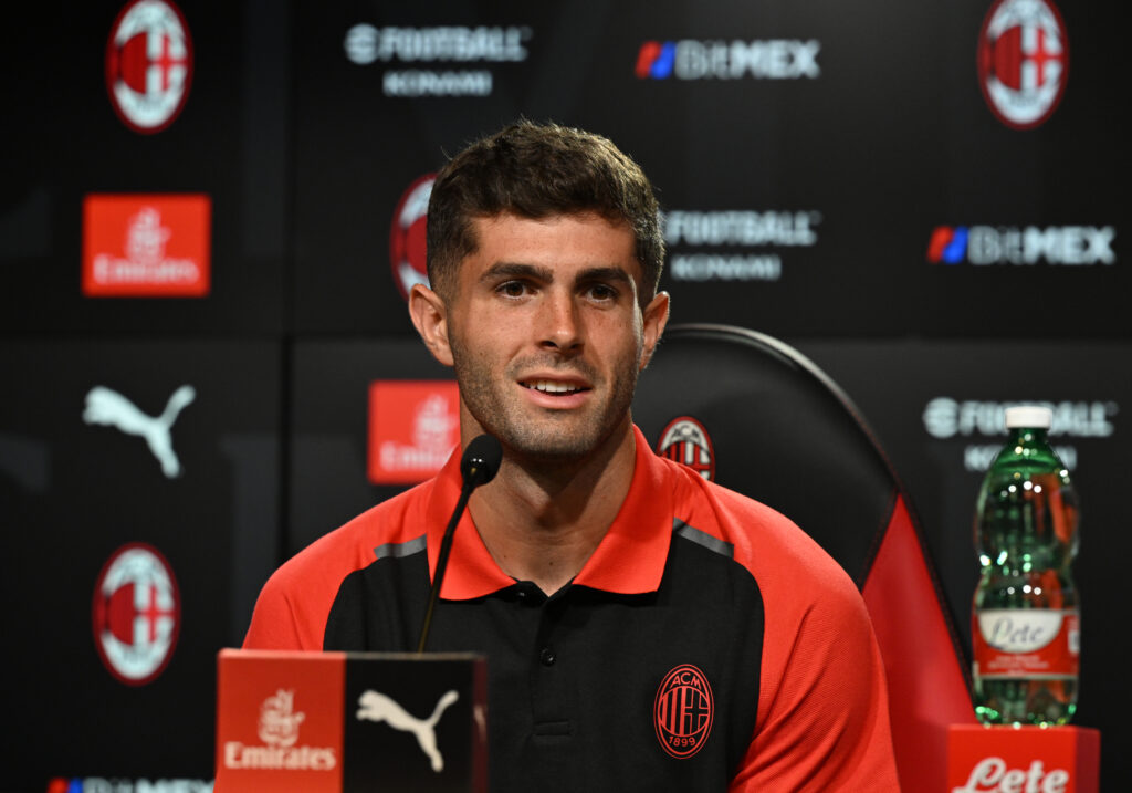 AC Milan Training Session &amp; Press Conference
