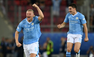 Manchester City FC v Sevilla FC - UEFA Super Cup 2023