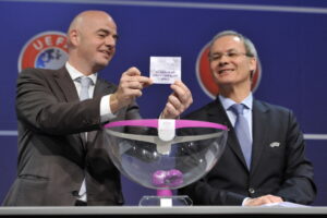 Giorgio Marchetti e Gianni Infantino