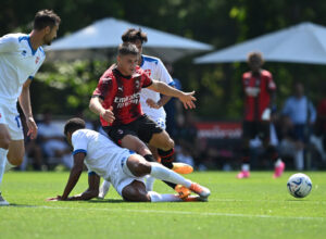 AC Milan v Novara - Pre-season Friendly