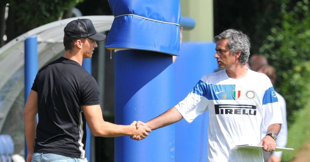 Marko Arnautovic e José Mourinho - Photo by Sport1