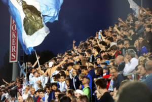 Tifoseria Virtus Entella. (Photo by Sito Ufficiale Entella)