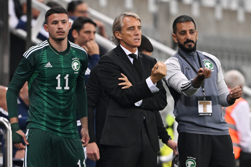 Roberto Mancini, Ct dell'Arabia Saudita