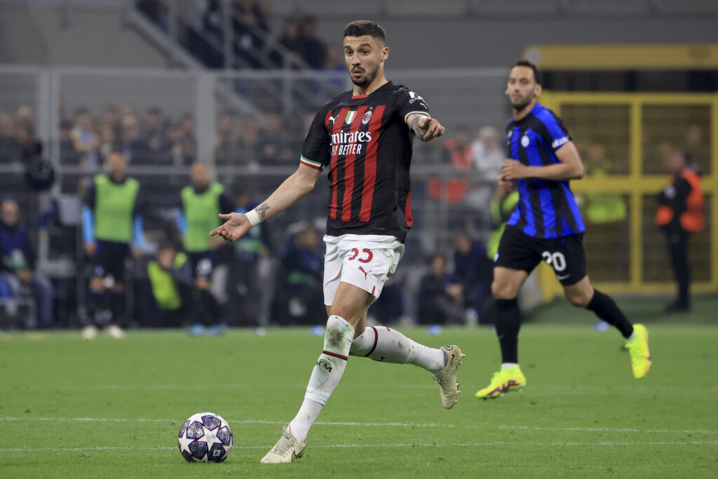 Derby di Milano intenso a centrocampo per Aldo Serena