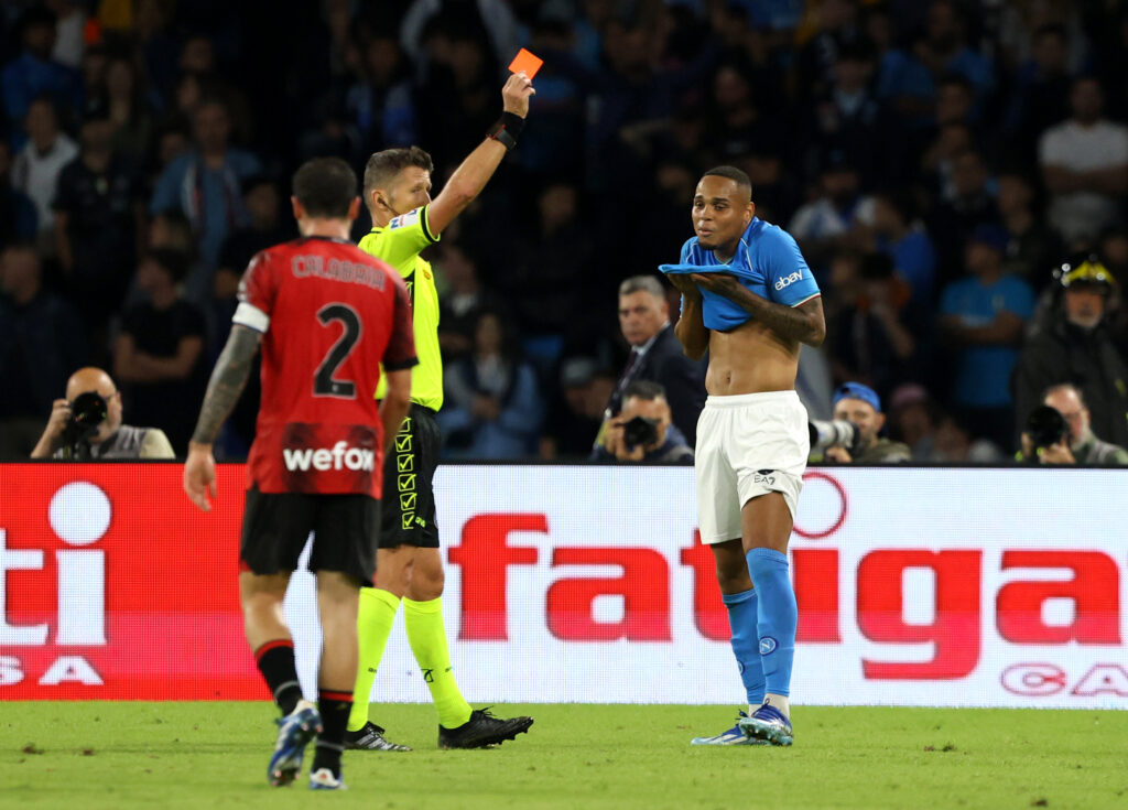 SSC Napoli v AC Milan - Serie A TIM