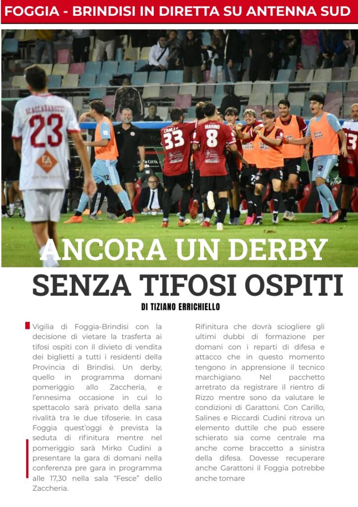 DERBY FOGGIA
