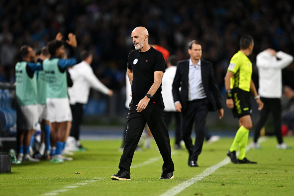 SSC Napoli v AC Milan - Serie A TIM