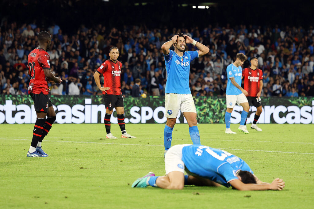 SSC Napoli v AC Milan - Serie A TIM