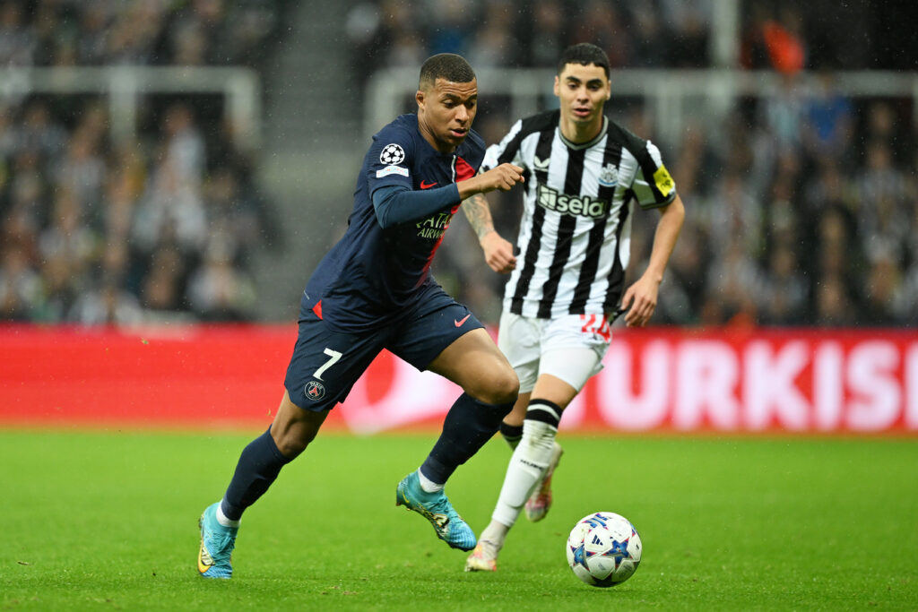 Newcastle United FC v Paris Saint-Germain: Group F - UEFA Champions League 2023/24