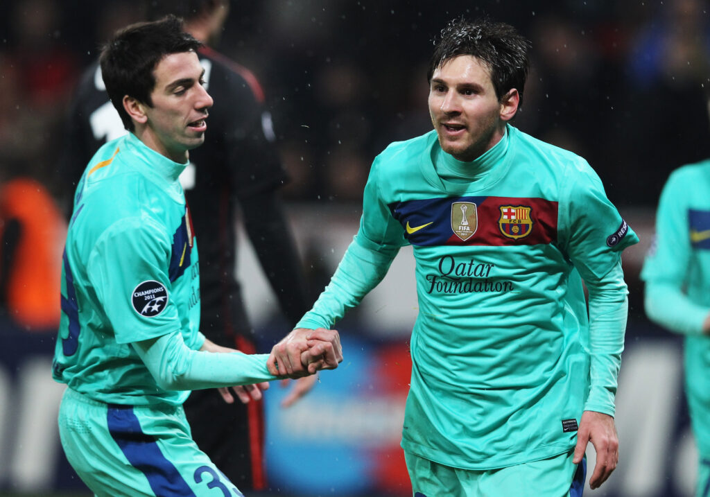 Bayer 04 Leverkusen v FC Barcelona - UEFA Champions League Round of 16