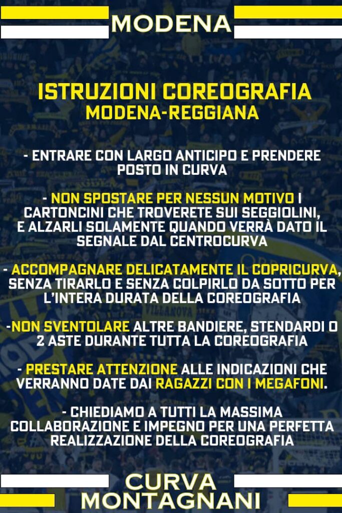 DERBY MODENA REGGIANA