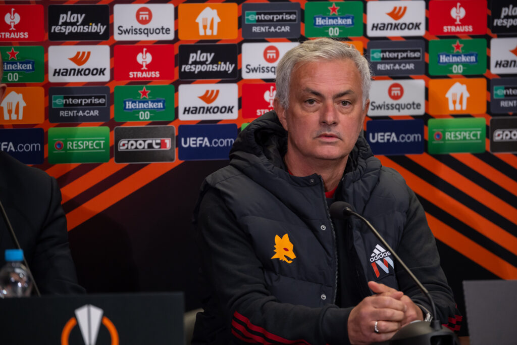 AS Roma Press Conference - UEFA Europa League 2023/24