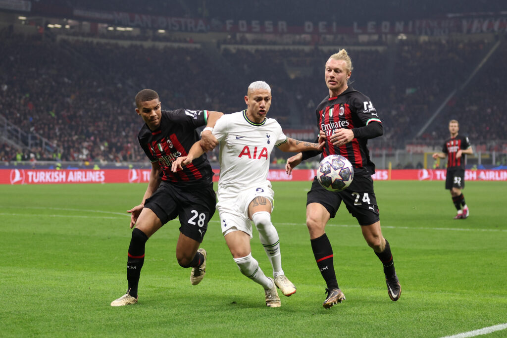 AC Milan v Tottenham Hotspur: Round of 16 Leg One - UEFA Champions League
