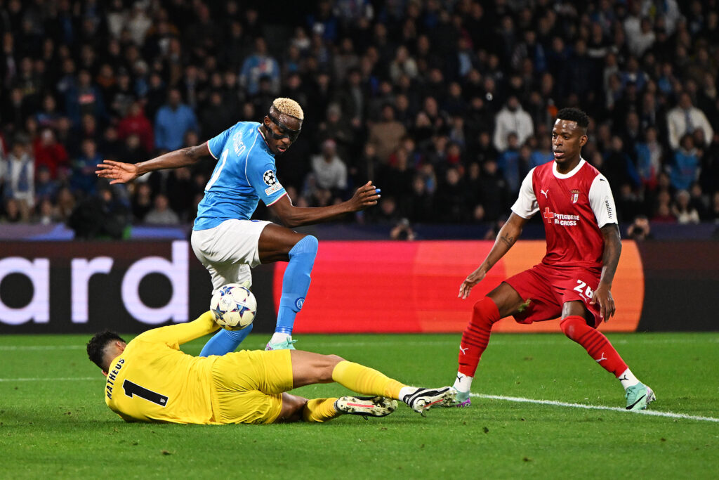 SSC Napoli v SC Braga: Group C - UEFA Champions League 2023/24