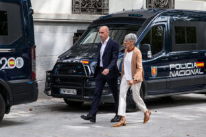 Rubiales Attends Madrid Court Over Hermoso Kiss