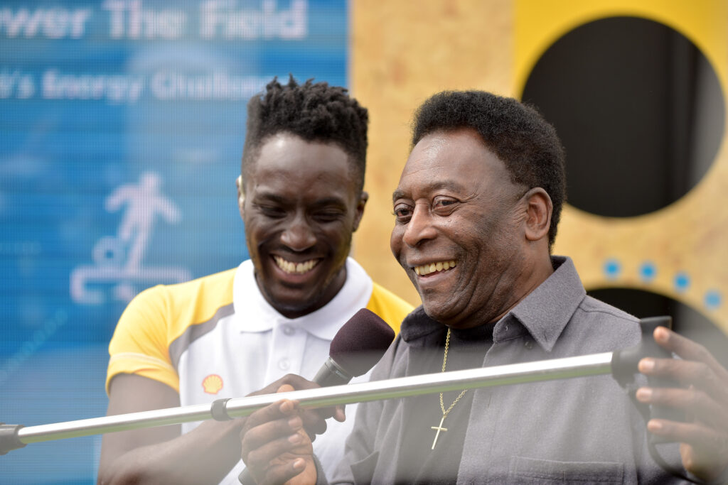 Pele's Player-Powered Energy Challenge At Shell's Make the Future London
