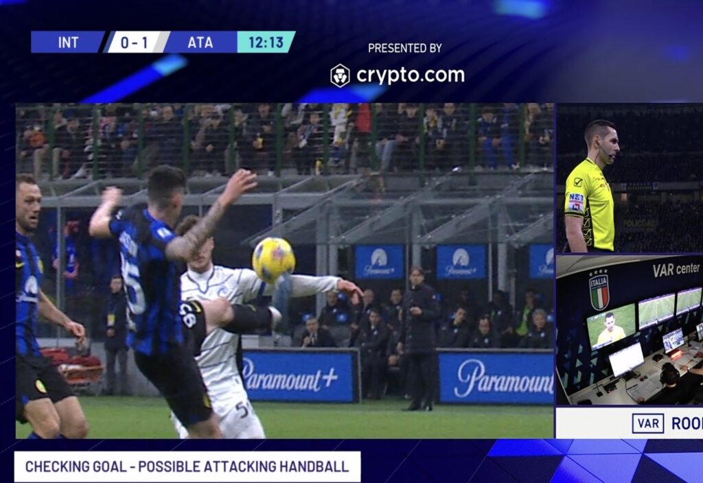 VAR INTER ATALANTA