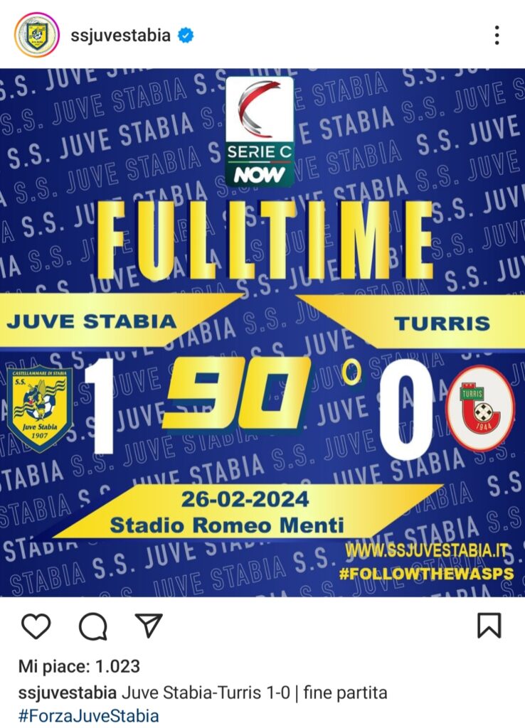 DERBY JUVE STABIA