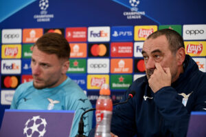 SS Lazio Training Session And Press Conference - UEFA Champions League 2023/24