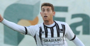 Federico Mazzarani dell'Atletico Ascoli