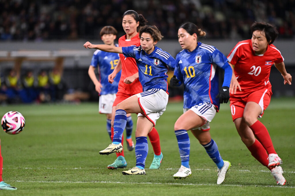 Japan v North Korea - AFC Women's Olympic Football Tournament Paris 2024 Asian Final Qualifier 2nd Leg