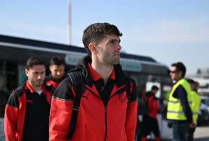 AC Milan Training And  Press Conference - UEFA Europa League 2023/24