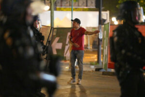Fans Watch the UEFA Champions League Final Between Liverpool and Real Madrid in Paris
