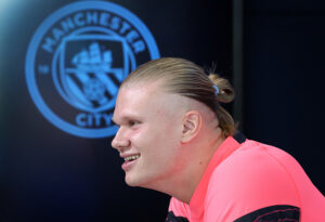 Manchester City Training Session And Press Conference - UEFA Champions League 2023/24