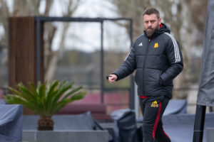 AS Roma Training Session &amp; Press Conference