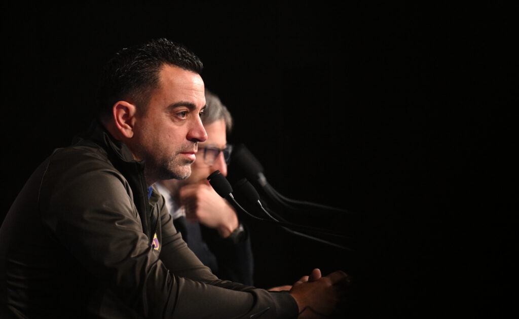 Xavi conferenza stampa parla del Clasico
