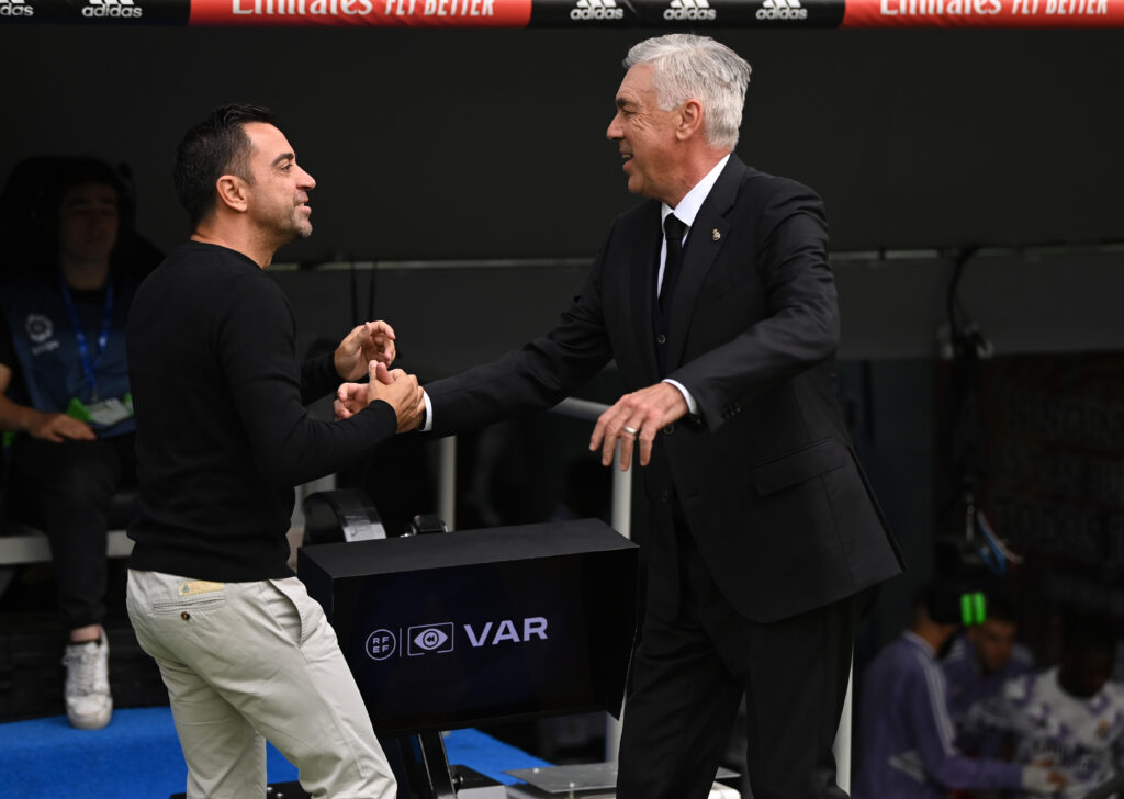 Ancelotti e Xavi