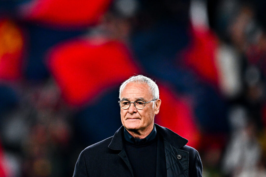 Claudio Ranieri, allenatore della Roma