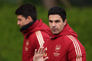 Arteta, allenatore dell'Arsenal