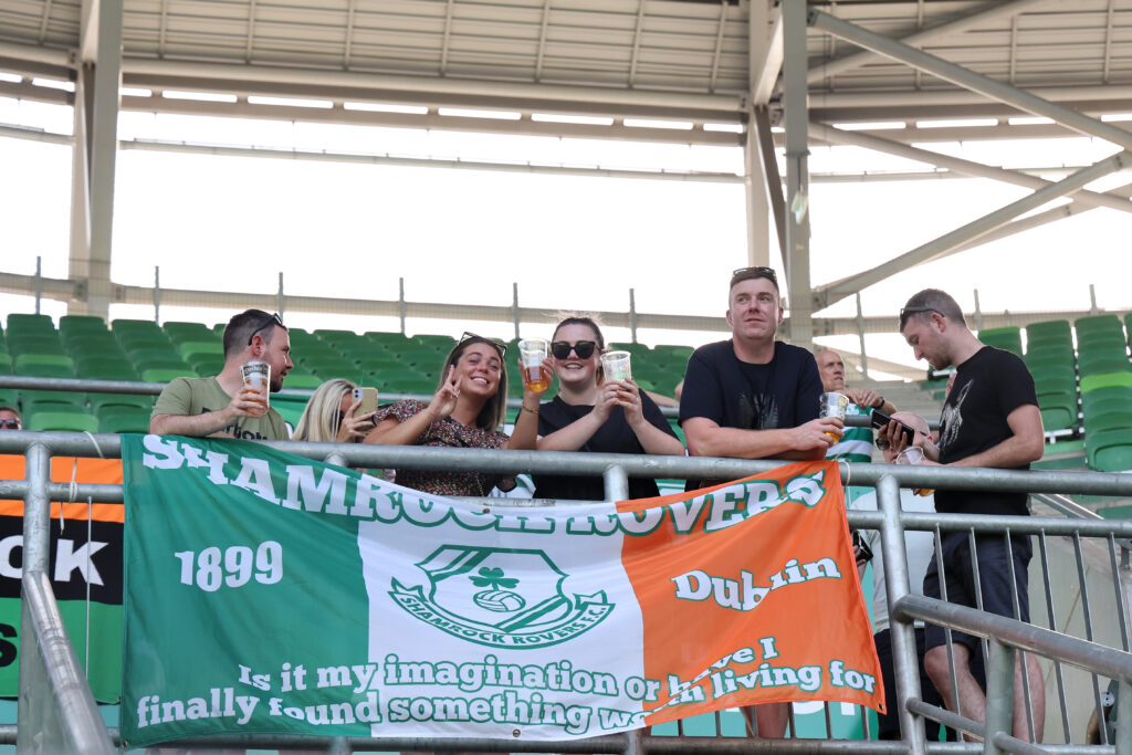 Ferencvaros v Shamrock Rovers - UEFA Europa League Play Off First Leg
