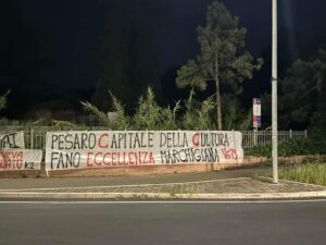 Foto tratta da Account Facebook "Tifoserie Marchigiane"