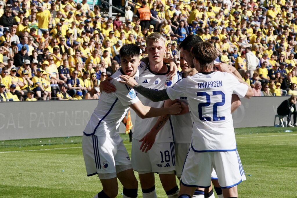 Copenaghen esultanza nel derby