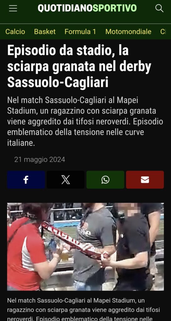 SASSUOLO REGGIANA