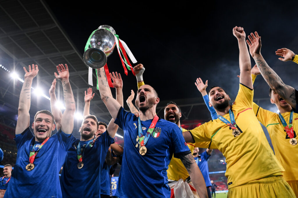 Italia Campione d'Europa (Euro 2020)(Photo by Laurence Griffiths/Getty Images)