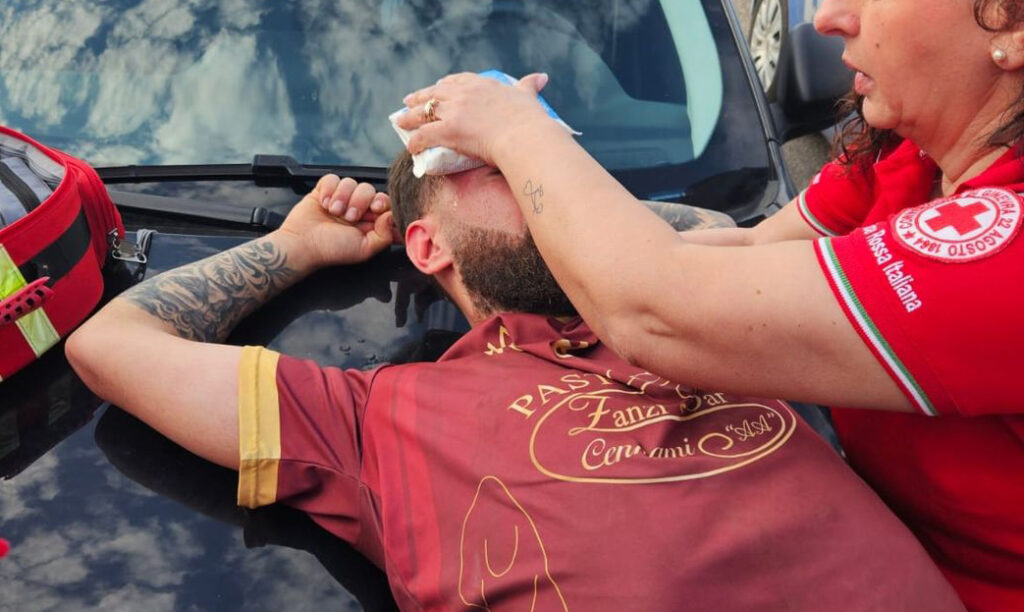 Feriti dopo una gara di Prima categoria