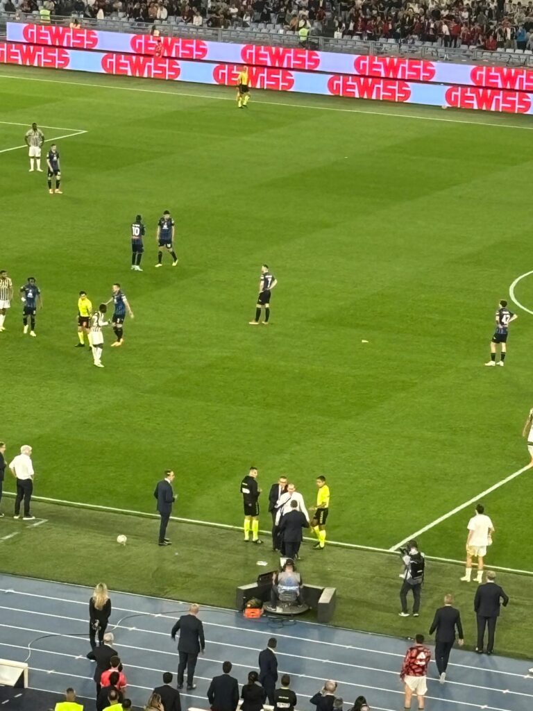 Allegri espulso in Coppa Italia