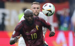 Romelu Lukaku, attaccante del Napoli e del Belgio