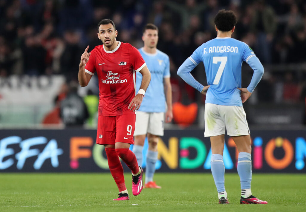 SS Lazio v AZ Alkmaar: Round of 16 Leg One - UEFA Europa Conference League