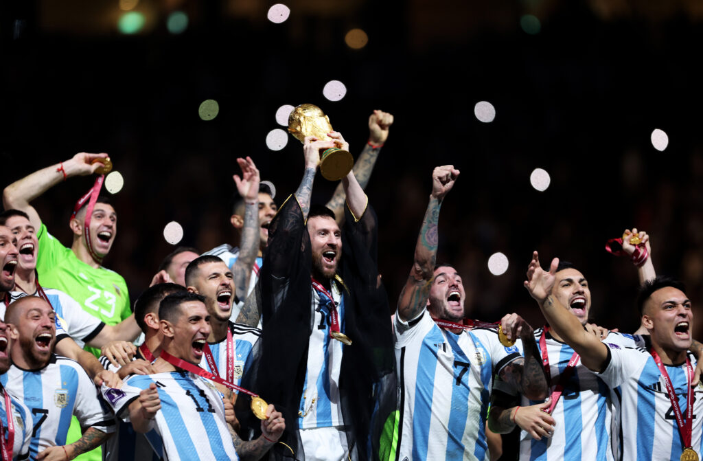 Lionel Messi, Campione del Mondo con l'Argentina